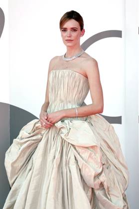 Stacy Martin at the premiere of the feature film The Brutalist at the Biennale di Venezia 2024 81 Venice International Film Festival at the Palazzo del Cinema Venice, 01 09 2024 Foto:xD.xBedrosianx xFuturexImagex brutalist_4920