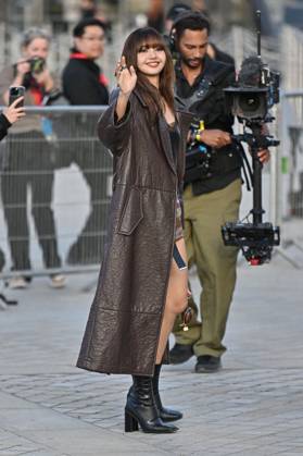 PFW Louis Vuitton Outside Arrivals Lisa arriving at Louis Vuitton show during Paris Fashion Week in Paris, France on October 1, 2024. Photo by Julien Reynaud APS-Medias ABACAPRESS.COM Paris France  Copyright: xReynaudxJulien APS-Medias ABACAx