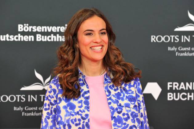 Frankfurt Book Fair 2024 Presenter Mona Ameziane on the occasion of the opening of the Frankfurt Book Fair on 15 10 2024 20241015MWI008304