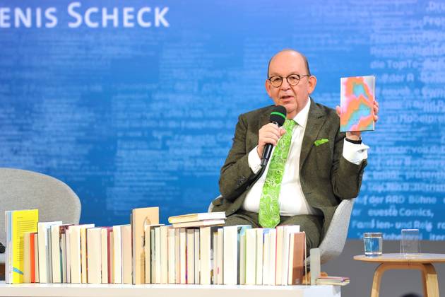 Frankfurt Book Fair 2024 Literary critic Denis Scheck on 17 10 2024 at the Frankfurt Book Fair 20241017MWI010073