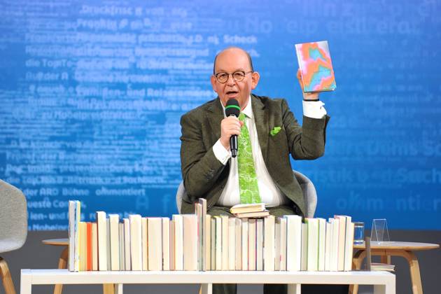 Frankfurt Book Fair 2024 Literary critic Denis Scheck on 17 10 2024 at the Frankfurt Book Fair 20241017MWI010088