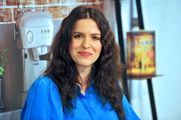 Frankfurt Book Fair 2024 Author Yasmin Shakarami on 20 10 2024 at the Frankfurt Book Fair 20241020MWI011715