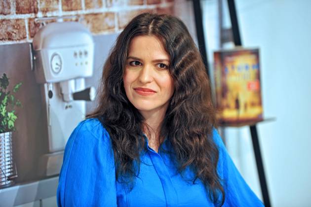Frankfurt Book Fair 2024 Author Yasmin Shakarami on 20 10 2024 at the Frankfurt Book Fair 20241020MWI011720