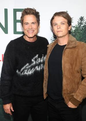 the LA Premiere of Dog Gone 11 January 2023 -Pacific Palisades, California - Rob Lowe, Matthew Lowe. the LA Premiere of Dog Gone held at The Bay Theater in Pacific Palisades. Photo Credit: AdMedia Pacific Palisades CA United States EDITORIAL USE ONLY  Copyright: xx FSx admphotostwo819162