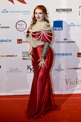 Lyn Künstner at the 16 Hope Gala 2024 at the Schauspielhaus Dresden, 26 10 2024 Foto:xM.xWehnertx xFuturexImagex hope_4028