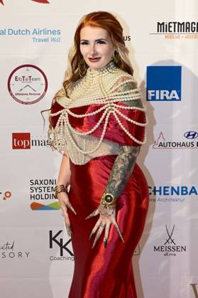 Lyn Künstner at the 16 Hope Gala 2024 at the Schauspielhaus Dresden, 26 10 2024 Foto:xM.xWehnertx xFuturexImagex hope_4029