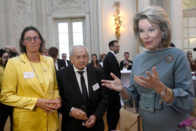 King Philippe and Queen Mathilde receive the Belgian athletes of 2024 BRUSSELS, BELGIUM - NOVEMBER 07 : Tia Hellebaut pictured. King Philippe and Queen Mathilde receive the Belgian athletes who have particularly distinguished themselves in 2024 (Paris Olympic and Paralympic Games, European or world championship in an Olympic or Paralympic discipline) on November 7, 2024 in Brussels, Belgium, 07 11 2024 Brussels Belgium Copyright: xDidierxLebrunx