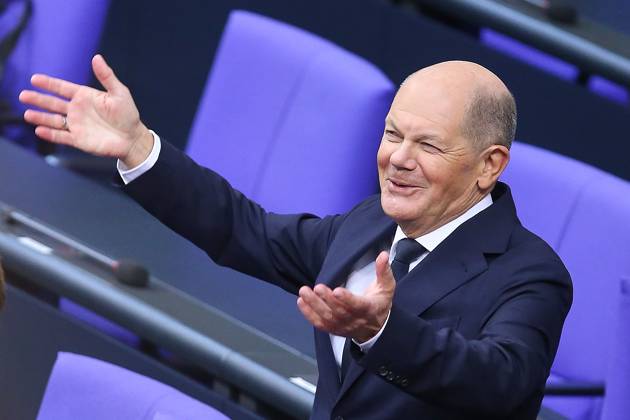 Berlin, Germany, 13 11 2024 German Bundestag 199 Bundestag session Federal Chancellor Olaf Scholz SPD has come to the Bundestag to make a government statement Copyright: xdtsxNachrichtenagenturx dts_51140