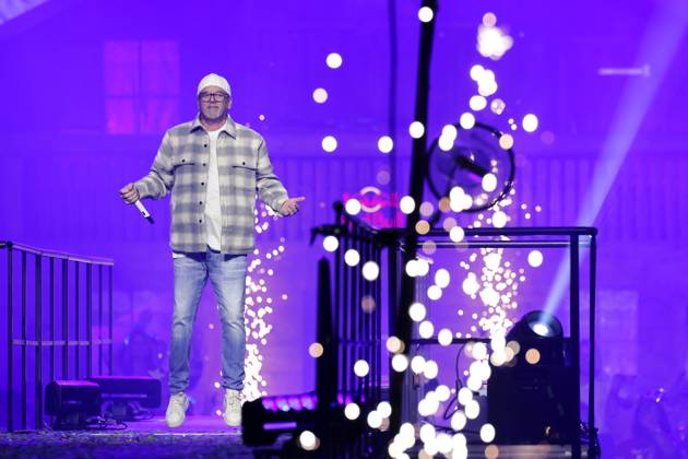 Pop singer DJ Ötzi at the party hit event Mountain Mania, the biggest apres ski party since the invention of winter in the Lanxess Arena Cologne, 08 11 2024 NRW Germany Copyright: xChristophxHardtx