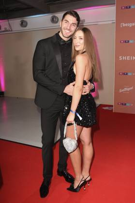 Dennis Gries and Katja Geretschuchin at the presentation of the Reality Awards 2024 at the MMC Studios Cologne, 07 12 2024 Foto:xN.xKubelkax xFuturexImagex reality_4317