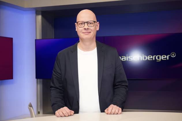 Matthias Deiß on the ARD talk show maischberger in Studio Berlin Adlershof Berlin, 19 02 2025 Foto:xT.xBartillax xFuturexImagex maischberger1902_5220
