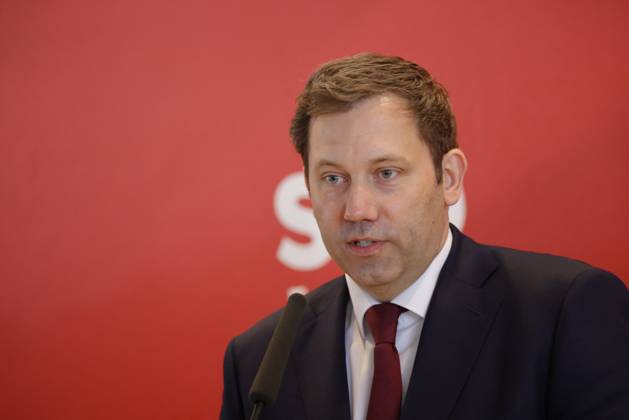 Lars Klingbeil, SPD party leader and new leader of the SPD parliamentary group in the Bundestag, Germany, Berlin, Reichstag, SPD parliamentary group in the Bundestag