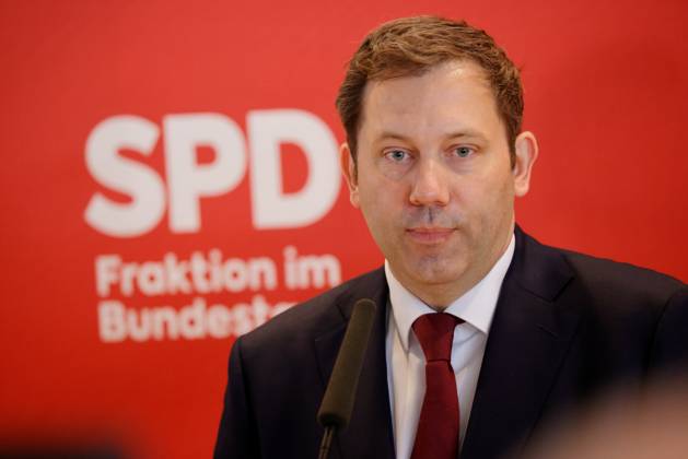 Lars Klingbeil, SPD party leader and new leader of the SPD parliamentary group in the Bundestag, Germany, Berlin, Reichstag, SPD parliamentary group in the Bundestag