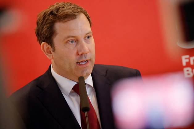Lars Klingbeil, SPD party leader and new leader of the SPD parliamentary group in the Bundestag, Germany, Berlin, Reichstag, SPD parliamentary group in the Bundestag