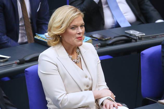 Berlin, Germany, 25 03 2025 German Bundestag Constituent session of the 21 German Bundestag Julia Klöckner, CDU, before her election as President of the Bundestag Copyright: xdtsxNachrichtenagenturx dts_62858