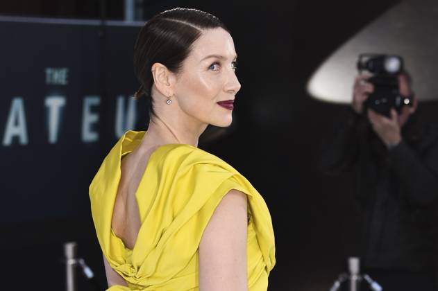 Caitriona Balfe at the premiere of the movie The Amateur at Odeon Luxe Leicester Square London, 31 03 2025 Foto:xS.xVasx xFuturexImagex amateur_5384