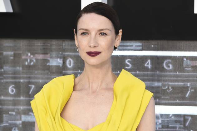Caitriona Balfe at the premiere of the movie The Amateur at Odeon Luxe Leicester Square London, 31 03 2025 Foto:xS.xVasx xFuturexImagex amateur_5398