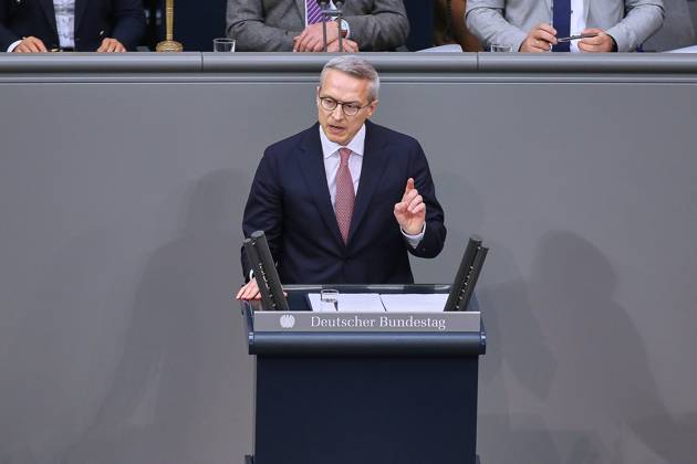 Berlin, Germany, 16 05 2025 German Bundestag 5 Bundestag session Digitalization Minister Karsten Wildberger, non-party, delivers a speech Copyright: xdtsxNachrichtenagenturx dts_67361