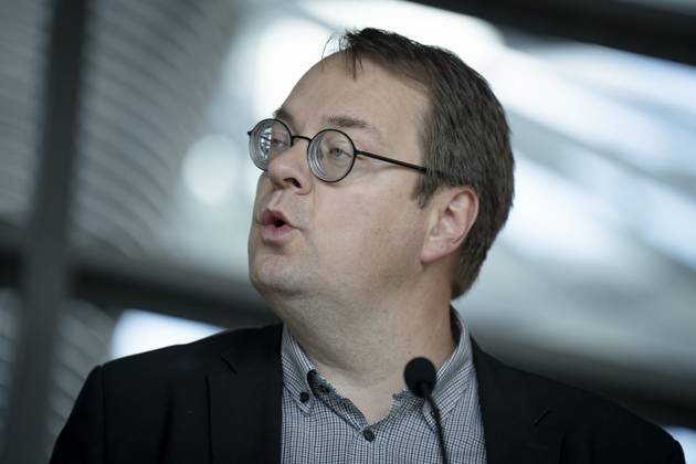 Press statement, Bundestag, parliamentary group, Die Linke press statement, Bundestag, Die Linke, parliamentary group leader, Sören Pellmann Berlin Berlin GER