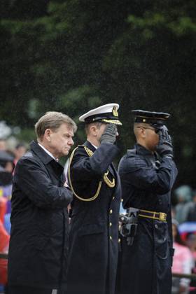 Johann Wadephul CDU , Federal Foreign Minister, photographed at a wreath-laying ceremony at Arlington National Cemetery Washington, 28 05 2025 Photographed on behalf of the Department of State Washington United States Copyright: xThomasxTrutschel AAx