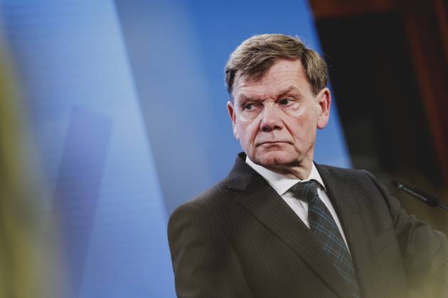 Johann Wadephul CDU , Federal Foreign Minister, photographed during a press conference together with his Israeli counterpart not in the picture in Berlin, 05 06 2025 Photographed on behalf of the Federal Foreign Office Berlin Germany Copyright: xFlorianxGaertner AAx