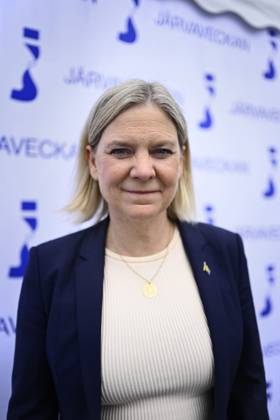 STOCKHOLM, SWEDEN 20250611 Social Democrats party leader Magdalena Andersson S during Järvaveckan at Spanga IP on Wednesday STOCKHOLM SWEDEN x12046x Copyright: xOscarxOlsson TTx JÄRVAVECKAN 2025 6c4VKbyTbmQ