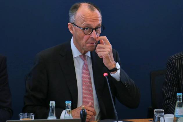 Berlin, Germany, 07 07 2025 Konrad Adenauer Haus CDU Federal Executive Committee Meeting Federal Chancellor Friedrich Merz CDU Copyright: xdtsxNachrichtenagenturx dts_73777