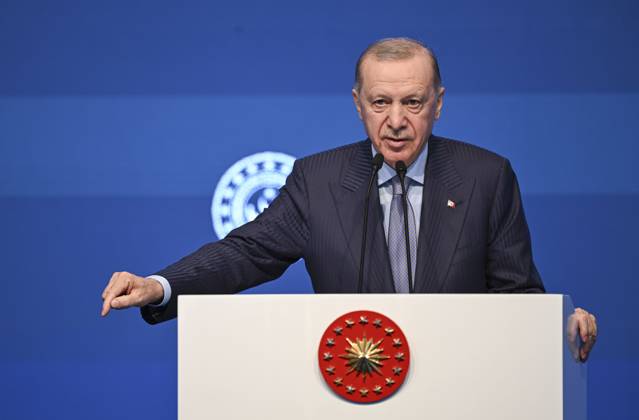 Turkish President Erdogan attends the International Family Forum ISTANBUL, TURKIYE - MAY 23: Turkish President Recep Tayyip Erdogan makes a speech during the International Family Forum in Istanbul, Turkiye on May 23, 2025. Istanbul Turkey. Editorial use only. Please get in touch for any other usage. Copyright: x2025xAnadoluxOÄüuzxYeterx