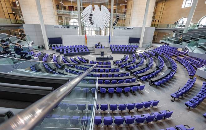 Bundestag German Bundestag on 9 09 25 in Berlin Berlin Berlin Germany Bundestag