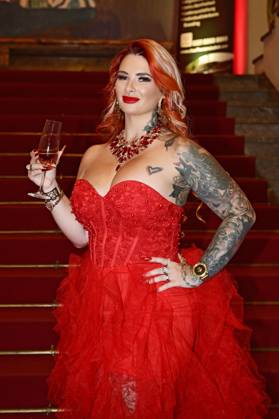 Lyn Künstner at the 17 Hope Gala 2025 at Schauspielhaus Dresden, 27 09 2025 Foto:xM.xWehnertx xFuturexImagex hope_5932