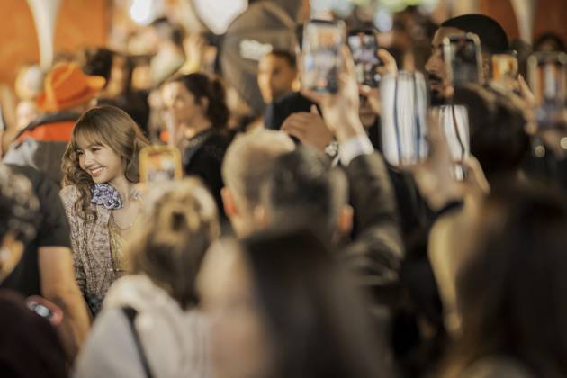 PFW - Louis Vuitton Front Row Lisa Manobal at the Louis Vuitton fashion show as part of Spring Summer 2026 Paris Fashion Week held at The Louvre on September 30, 2025 in Paris, France. Photo by Eliot Blondet ABACAPRESS.COM Paris France  Copyright: xBlondetxEliot ABACAx