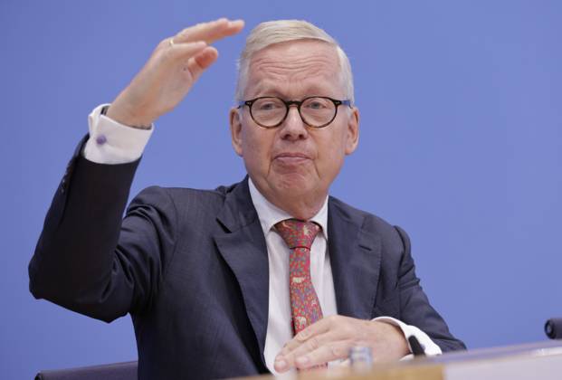 Lutz Goebel, Chairman of the National Regulatory Control Council, Germany, Berlin, Federal Press Conference, Topic Annual Report of the National Regulatory Control Council on Bureaucracy Reduction