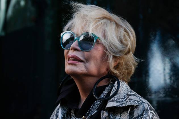PFW - Jean Paul Gaultier Outside Arrivals Amanda Lear arrives at the Jean Paul Gaultier show during the Womenswear Spring Summer 2026 as part of Paris Fashion Week on October 5, 2025 in Paris, France. Photo by Robin Psaila ABACAPRESS.COM Paris France Copyright: xPsailaxRobin ABACAx