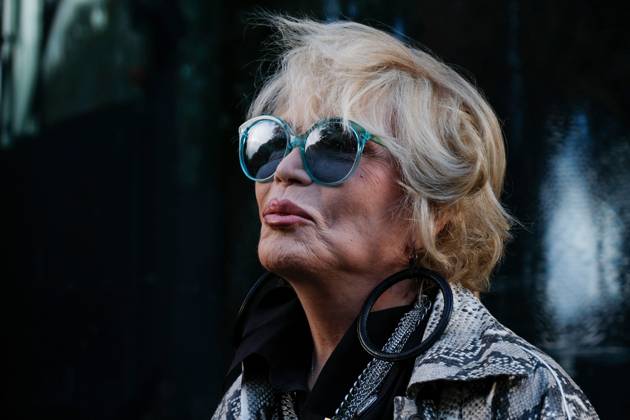 PFW - Jean Paul Gaultier Outside Arrivals Amanda Lear arrives at the Jean Paul Gaultier show during the Womenswear Spring Summer 2026 as part of Paris Fashion Week on October 5, 2025 in Paris, France. Photo by Robin Psaila ABACAPRESS.COM Paris France Copyright: xPsailaxRobin ABACAx
