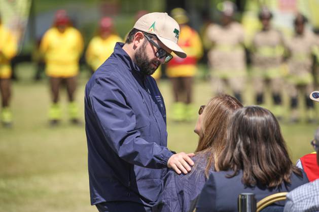 Santiago, October 06, 2025 The President of the Republic, Gabriel Boric Font, heads the launching of the Action Plan 2025 2026 for the prevention, mitigation and control of forest fires Diego Martin Aton Chile, Aton 1050712 jpeg Copyright: