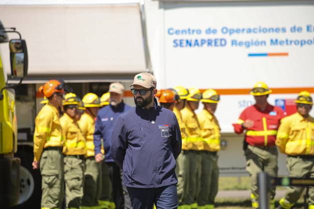 Santiago, October 06, 2025 The President of the Republic, Gabriel Boric Font, heads the launching of the Action Plan 2025 2026 for the prevention, mitigation and control of forest fires Diego Martin Aton Chile, Aton 1050713 jpeg Copyright: