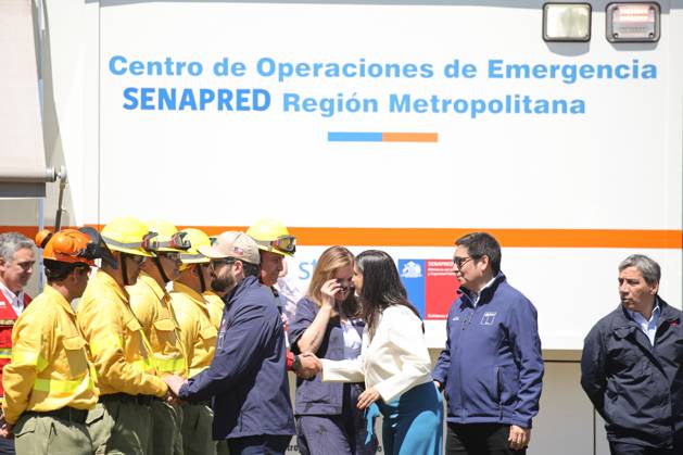 Santiago, October 06, 2025 The President of the Republic, Gabriel Boric Font, heads the launching of the Action Plan 2025 2026 for the prevention, mitigation and control of forest fires Diego Martin Aton Chile, Aton 1050714 jpeg Copyright:
