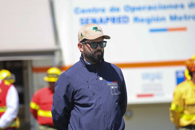Santiago, October 06, 2025 The President of the Republic, Gabriel Boric Font, heads the launching of the Action Plan 2025 2026 for the prevention, mitigation and control of forest fires Diego Martin Aton Chile, Aton 1050715 jpeg Copyright: DiegoxMartin