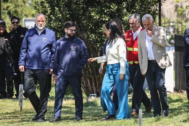 Santiago, October 06, 2025 The President of the Republic, Gabriel Boric Font, heads the launching of the Action Plan 2025 2026 for the prevention, mitigation and control of forest fires Diego Martin Aton Chile, Aton 1050734 jpeg Copyright: DiegoxMartin