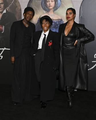 October 6, 2025, Los Angeles, California, USA: Grammy-nominated singer, rapper, songwriter, producer, and actress JANELLE MONAE attends Los Angeles red carpet premiere of Netflix s Frankenstein Los Angeles USA - ZUMAb173 20251006_aap_b173_085 Copyright: xBillyxBennightx