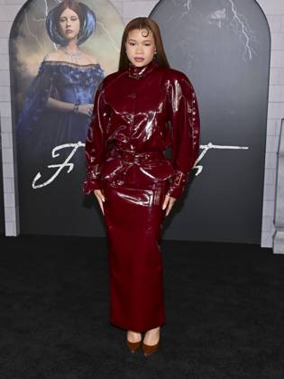 October 6, 2025, Los Angeles, California, USA: American actress STORM REID attends the Los Angeles red carpet premiere of Netflix s Frankenstein Los Angeles USA - ZUMAb173 20251006_aap_b173_130 Copyright: xBillyxBennightx