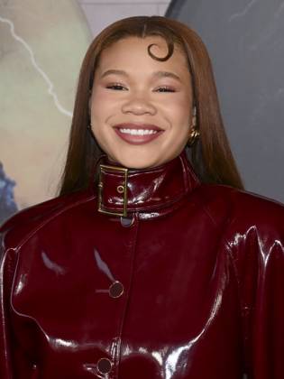 October 6, 2025, Los Angeles, California, USA: American actress STORM REID attends the Los Angeles red carpet premiere of Netflix s Frankenstein Los Angeles USA - ZUMAb173 20251006_aap_b173_132 Copyright: xBillyxBennightx