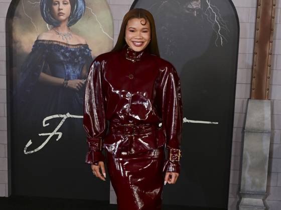 October 6, 2025, Los Angeles, California, USA: American actress STORM REID attends the Los Angeles red carpet premiere of Netflix s Frankenstein Los Angeles USA - ZUMAb173 20251006_aap_b173_143 Copyright: xBillyxBennightx