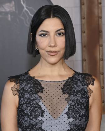 October 6, 2025, Los Angeles, California, USA: American actress, director, and singer STEPHANIE BEATRIZ attends the Los Angeles red carpet premiere of Netflix s Frankenstein Los Angeles USA - ZUMAb173 20251006_aap_b173_163 Copyright: xBillyxBennightx