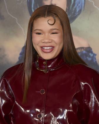 October 6, 2025, Los Angeles, California, USA: American actress STORM REID attends the Los Angeles red carpet premiere of Netflix s Frankenstein Los Angeles USA - ZUMAb173 20251006_aap_b173_181 Copyright: xBillyxBennightx