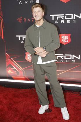 October 6, 2025, Los Angeles, California, USA: Robert Irwin at the World Premiere of Tron Ares at the TCL Chinese Theatre IMAX Los Angeles USA - ZUMAg107 20251006_zep_g107_202 Copyright: xNinaxPrommerx