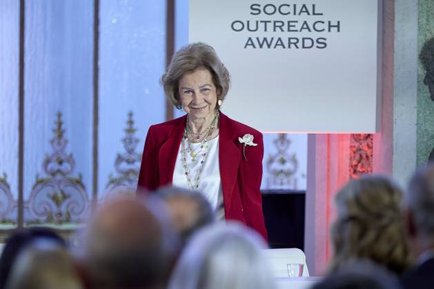 October 8, 2025, Madrid, Madrid, SPAIN: QUEEN SOFêA attends MAPFRE Foundation awards Madrid SPAIN - ZUMAc260 20251008_zep_c260_001 Copyright: xMikexChicorrox