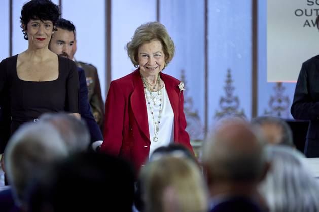 October 8, 2025, Madrid, Madrid, SPAIN: QUEEN SOFêA attends MAPFRE Foundation awards Madrid SPAIN - ZUMAc260 20251008_zep_c260_005 Copyright: xMikexChicorrox