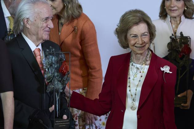 October 8, 2025, Madrid, Madrid, SPAIN: QUEEN SOFêA attends MAPFRE Foundation awards Madrid SPAIN - ZUMAc260 20251008_zep_c260_008 Copyright: xMikexChicorrox