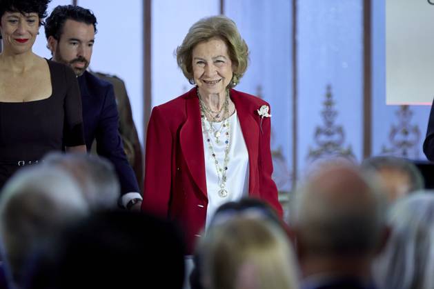 October 8, 2025, Madrid, Madrid, SPAIN: QUEEN SOFêA attends MAPFRE Foundation awards Madrid SPAIN - ZUMAc260 20251008_zep_c260_027 Copyright: xMikexChicorrox
